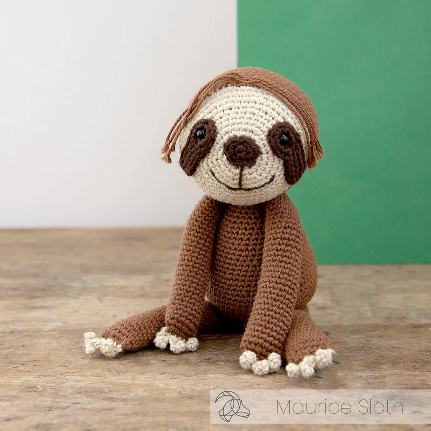 Maurice Sloth - DIY Crochet Kit  - Hardicraft USA
