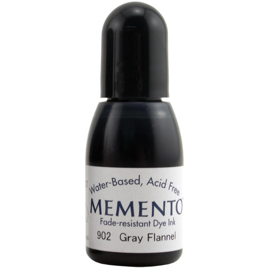 Tuxedo Black Memento Dye Ink Refill .5oz - Tsukineko Imagine Crafts