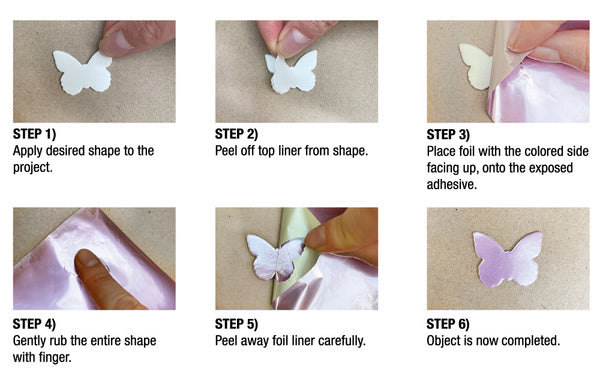 Metallic Transfer Foil Sheets Nature Colors by Scrapbook Adhesives