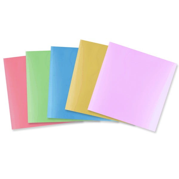 Metallic Transfer Foil Sheets Pastel Colors by Scrapbook Adhesives