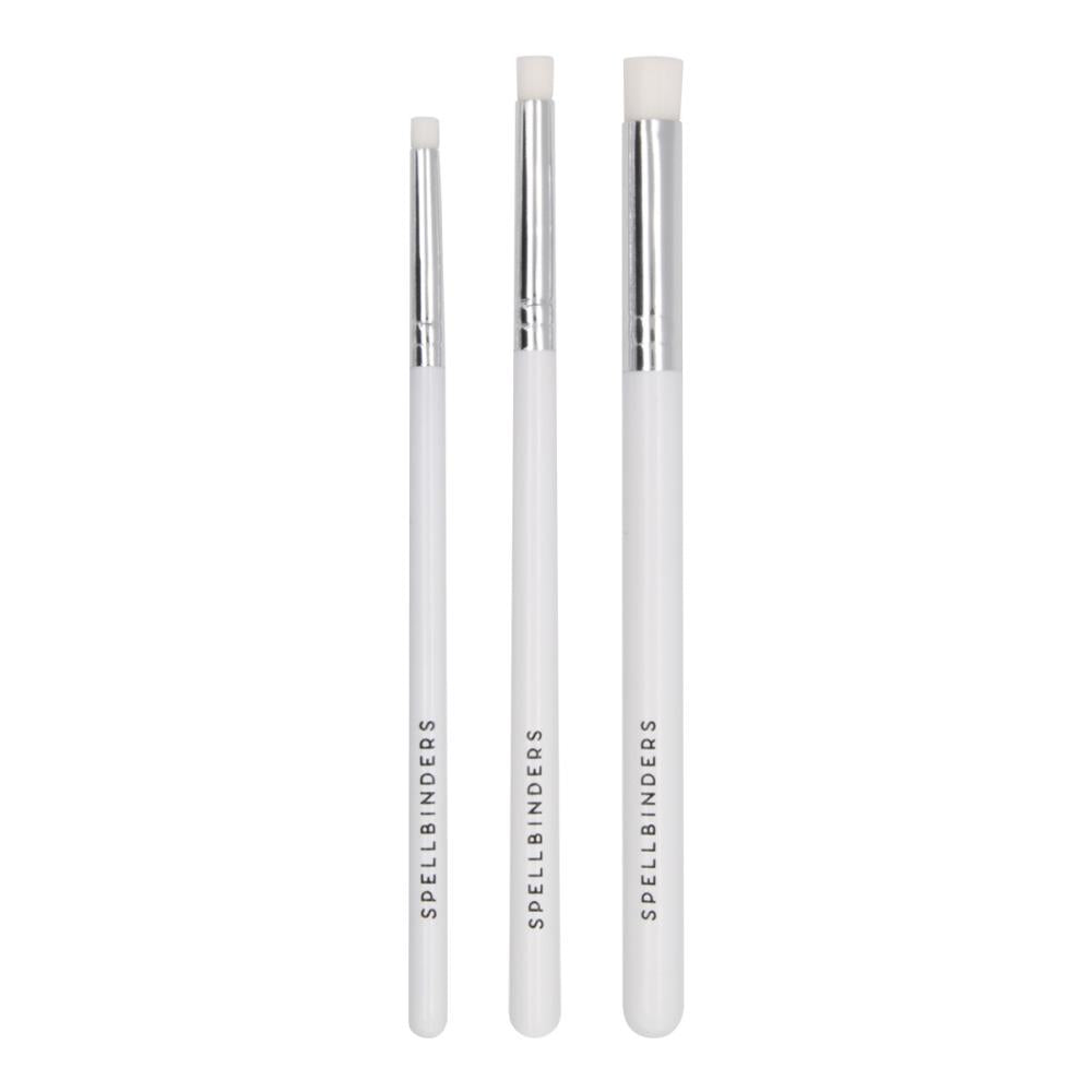 Spellbinders - Card Shoppe Essentials Collection - Mini Blending Brushes - 3 Pack
