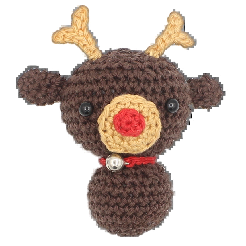 Mini Reindeer Crochet Kit DY Handicraft USA