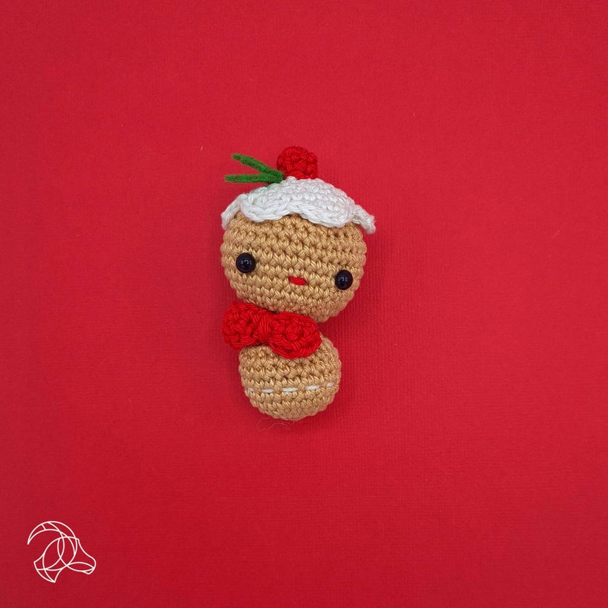 Mini Gingerbread Man - DIY Crochet Kit  - Hardicraft USA
