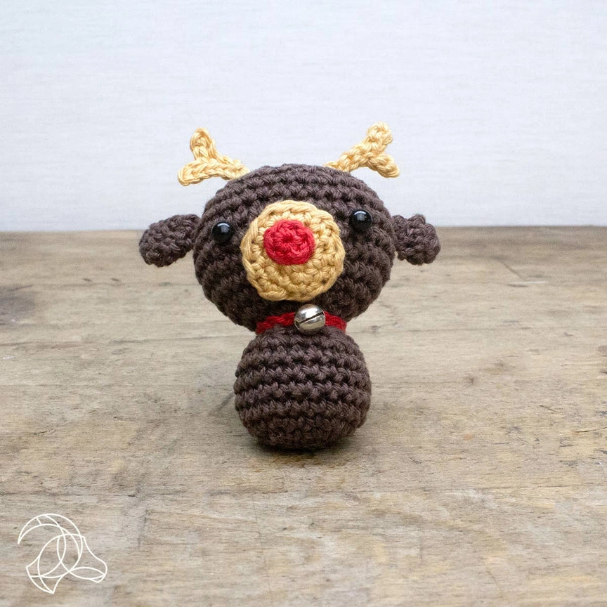 Mini Reindeer - DIY Crochet Kit  - Hardicraft USA