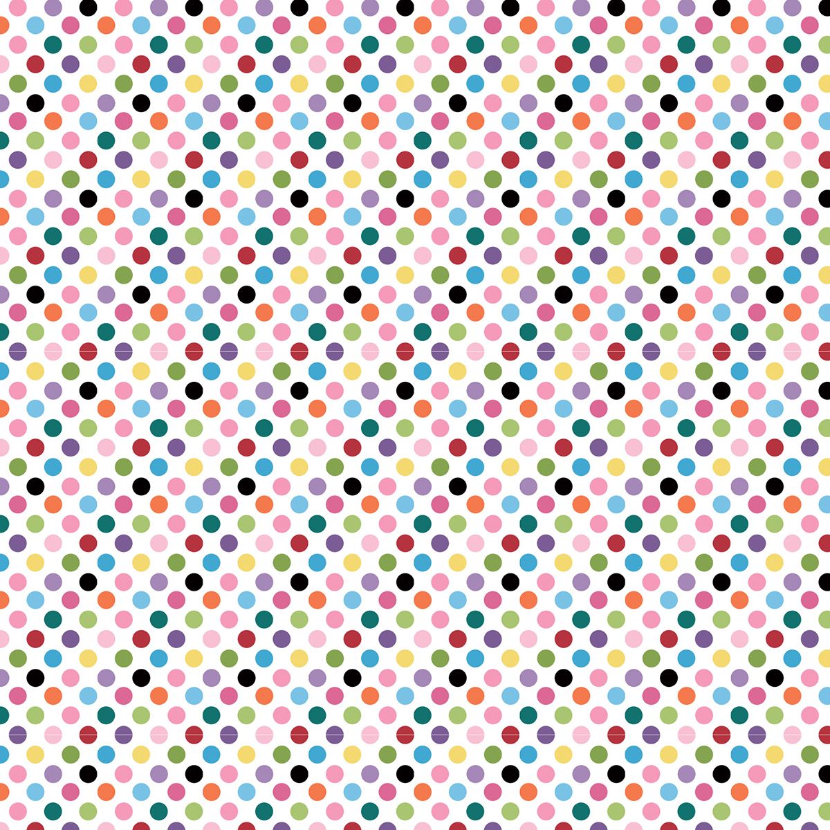 Multi Dot Core'dinations Pttern Cardstock