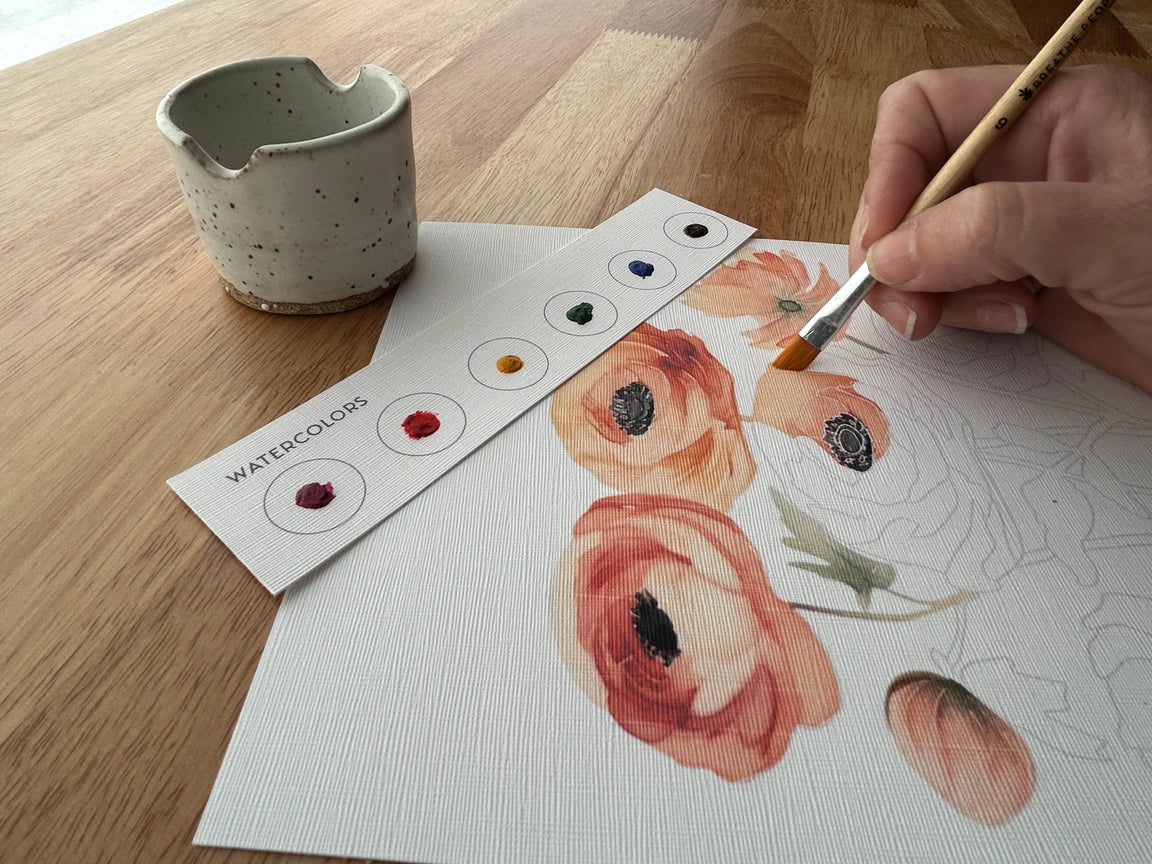 All-in-One Watercolor Kit - Mushroom Forest- by Breathe People