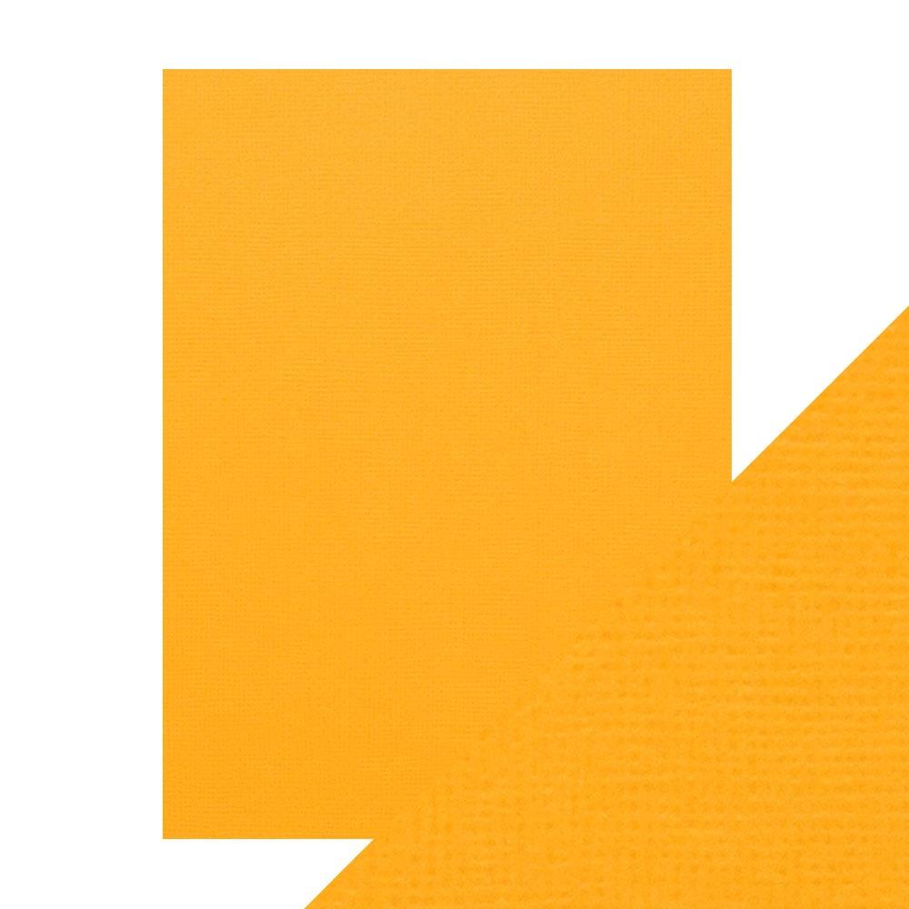 Mustard Yellow - Craft Perfect Weave Textured Classic Cardstock 8.5"X11" 10/Pkg