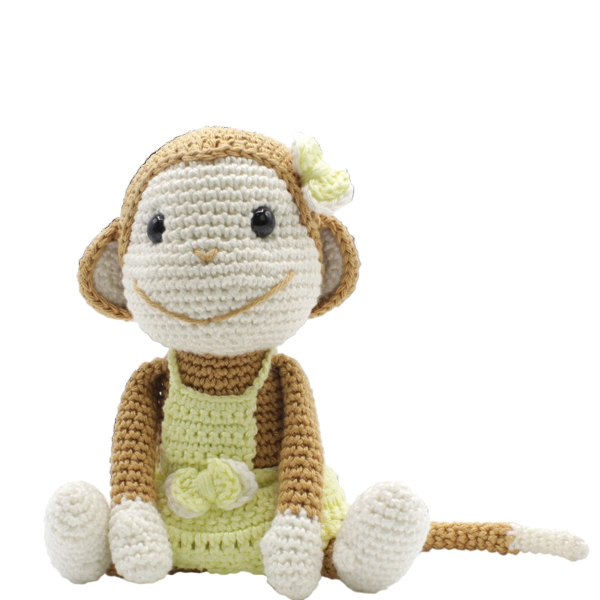 Nikki MOnkey Crochet Kit Handicraft USA