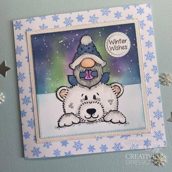 Norman and Friends 4x6 Clear Stamp Set Woodware Craft Collections - Creative Expressions