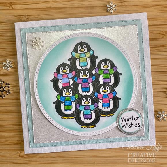 Norman and Friends 4x6 Clear Stamp Set Woodware Craft Collections - Creative Expressions