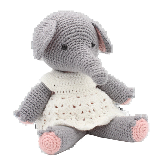 Olga Elephant Crochet Kit DIY Handicraft USA