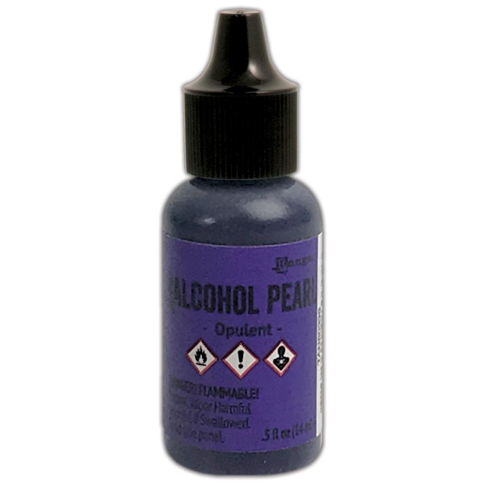 Opulent Purple Alcohol Ink Pearls Tim Holtz Ranger .5 ounce bottle
