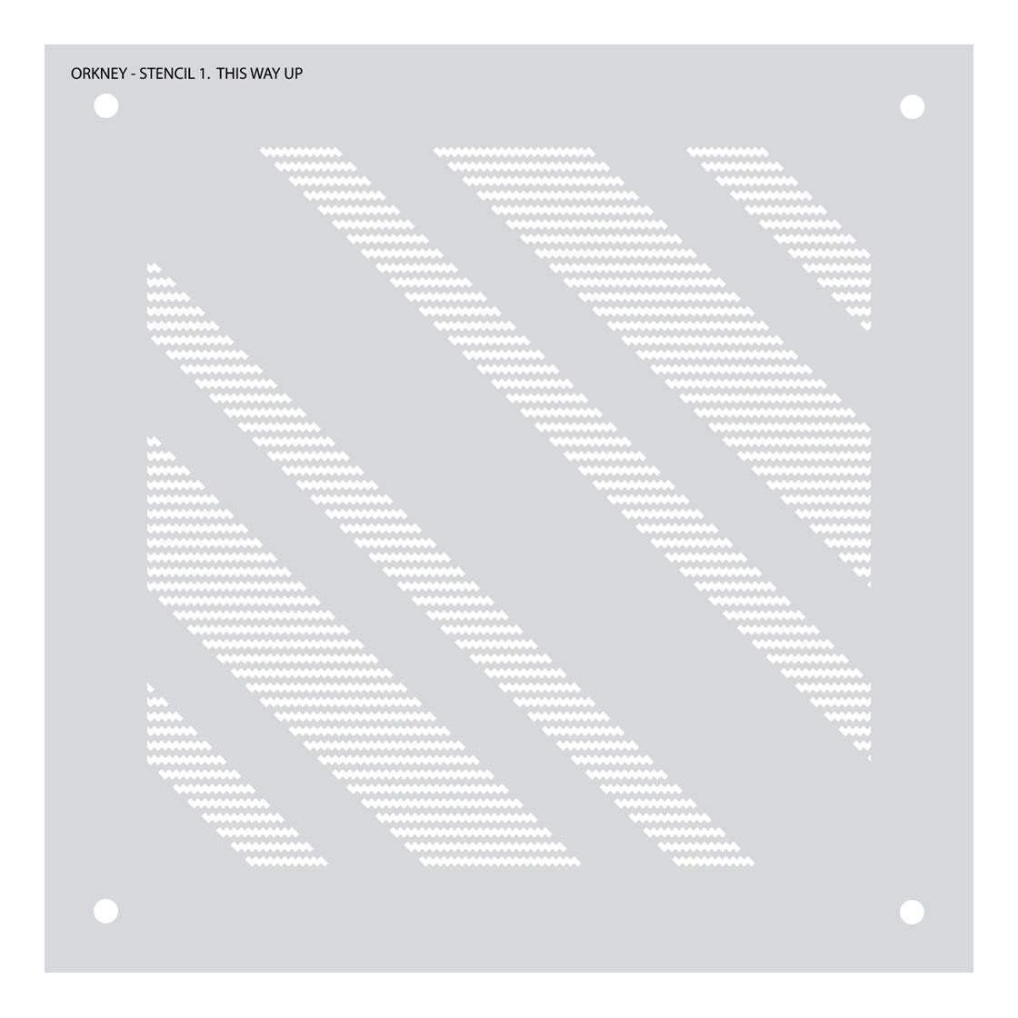 Orkney Plaid Builder Builder Stencil Set Crafters Companion