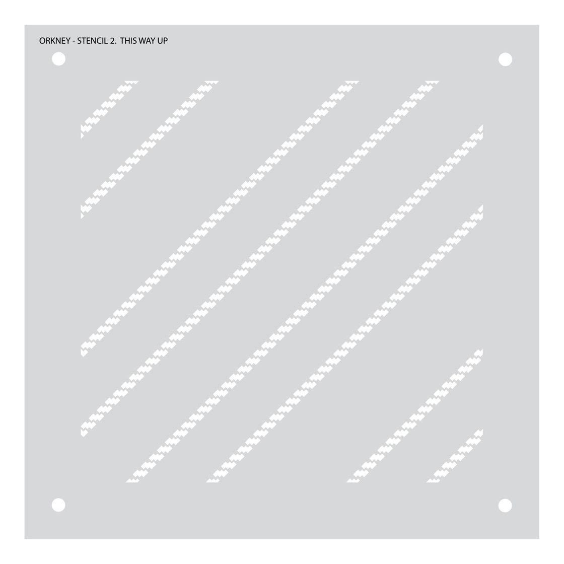 Orkney Plaid Builder Builder Stencil Set Crafters Companion