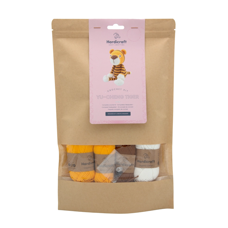 Yu Cheng Tiger - DIY Crochet Kit  - Handicraft USA