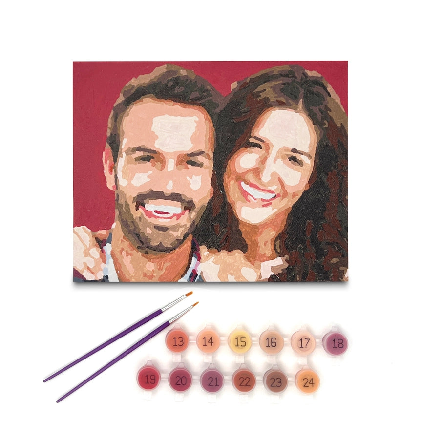 Portraits Edition - Paint Your Photo by Number Kit