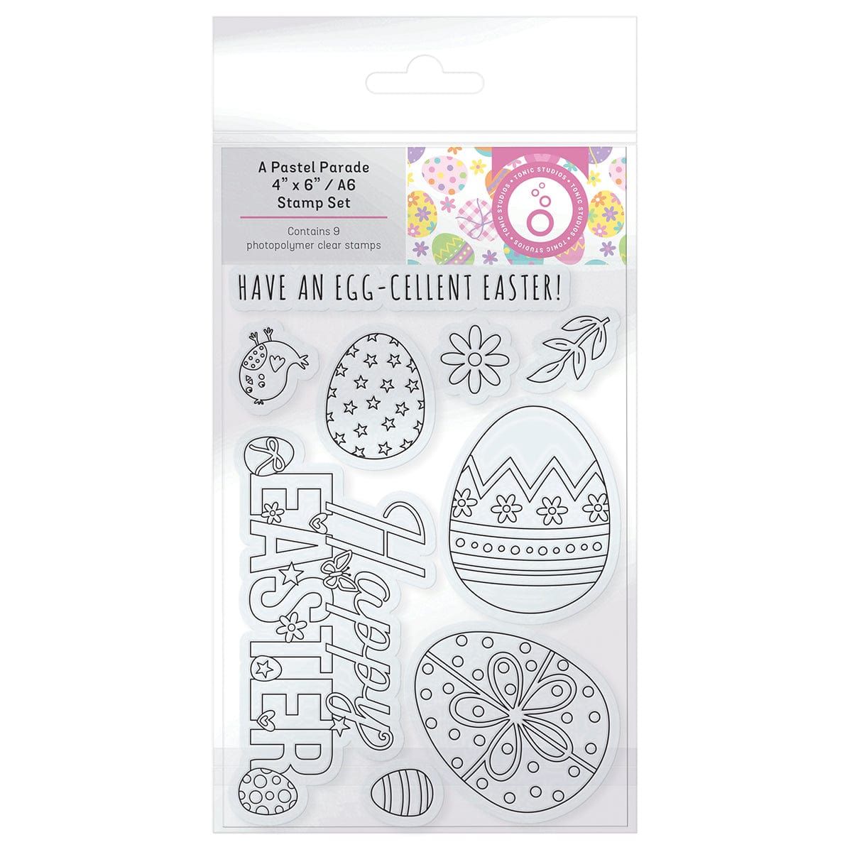 Pastel Parade Stamp Set Tonic Studios