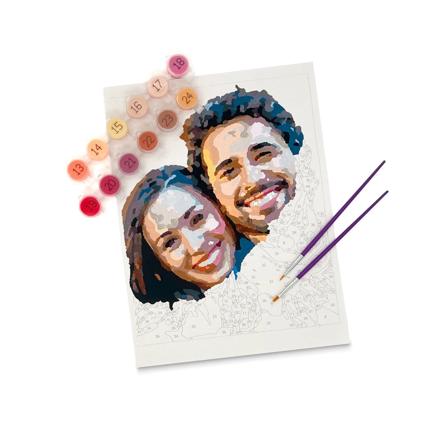 Portraits Edition - Paint Your Photo by Number Kit