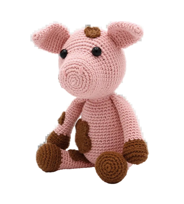 Pete Pig IY Crochet Kit by Hardicraft