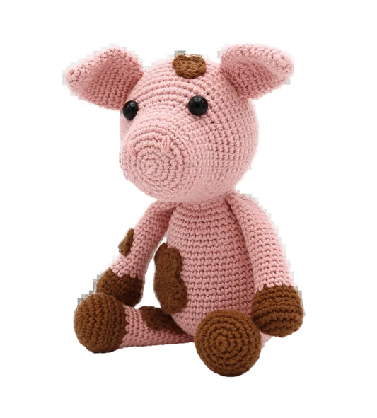Pete Pig IY Crochet Kit by Hardicraft