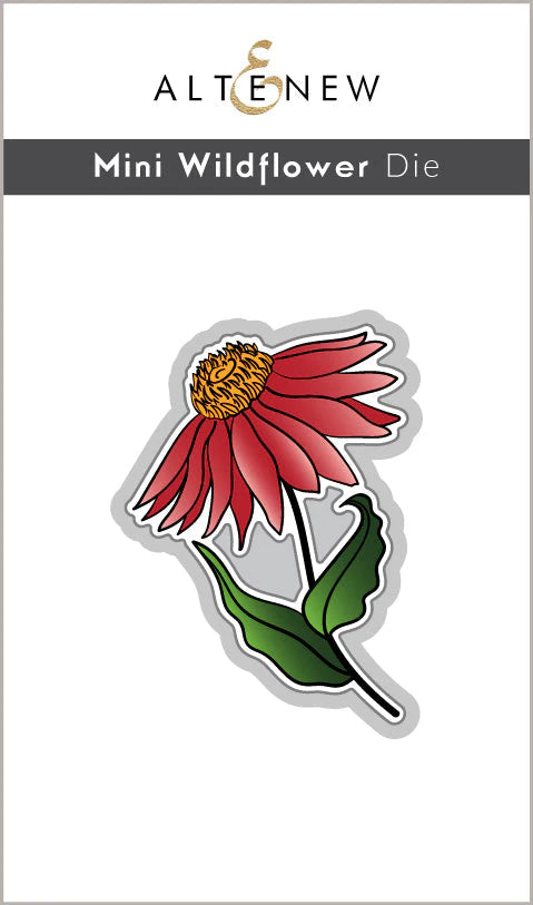 Altenew - Playful Wildflower Complete Bundle - Stamp-Die Stencil -Embossing Folder