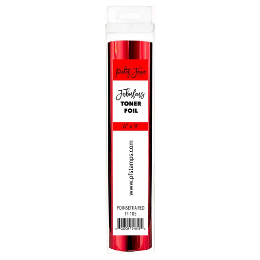 Poinsettia Red Fabulous Toner Foil - Picket Fence Studios