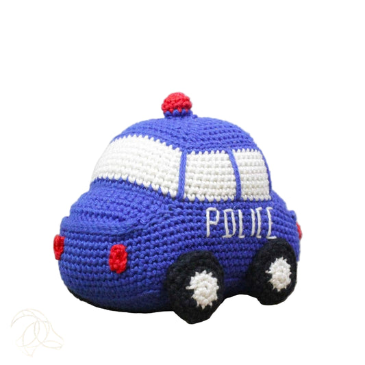 Police Car Crochet Kit DIY Handicraft USA
