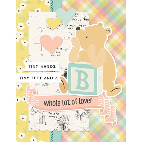 Simple Cards Say Cheese Classic Pooh Baby -Simple Stories Card Kit