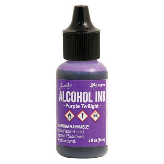 Tim Holtz Alcohol Ink .5 Ounce Purple Twilight - Ranger