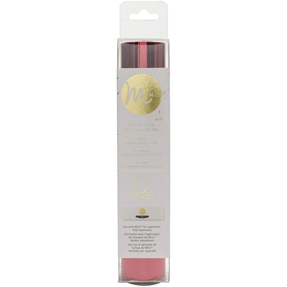 Minc Reactive Foil - Red 6"x 5' Roll by Heidi Swapp