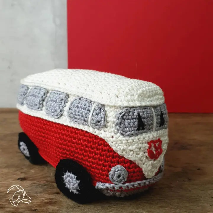 Retro Van Red - DIY Crochet Kit  - Hardicraft USA