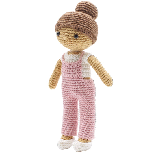 Girl Roos Crochet Kit DIY Handicraft USA