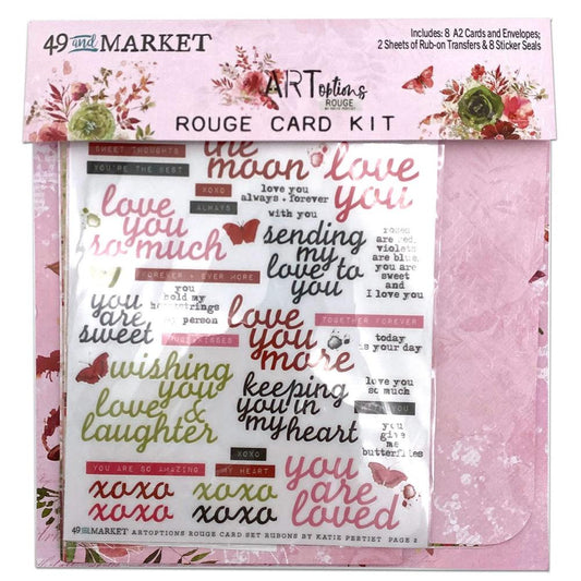 ARToptions Rouge Card Kit - 49 And Market - Cardmaking