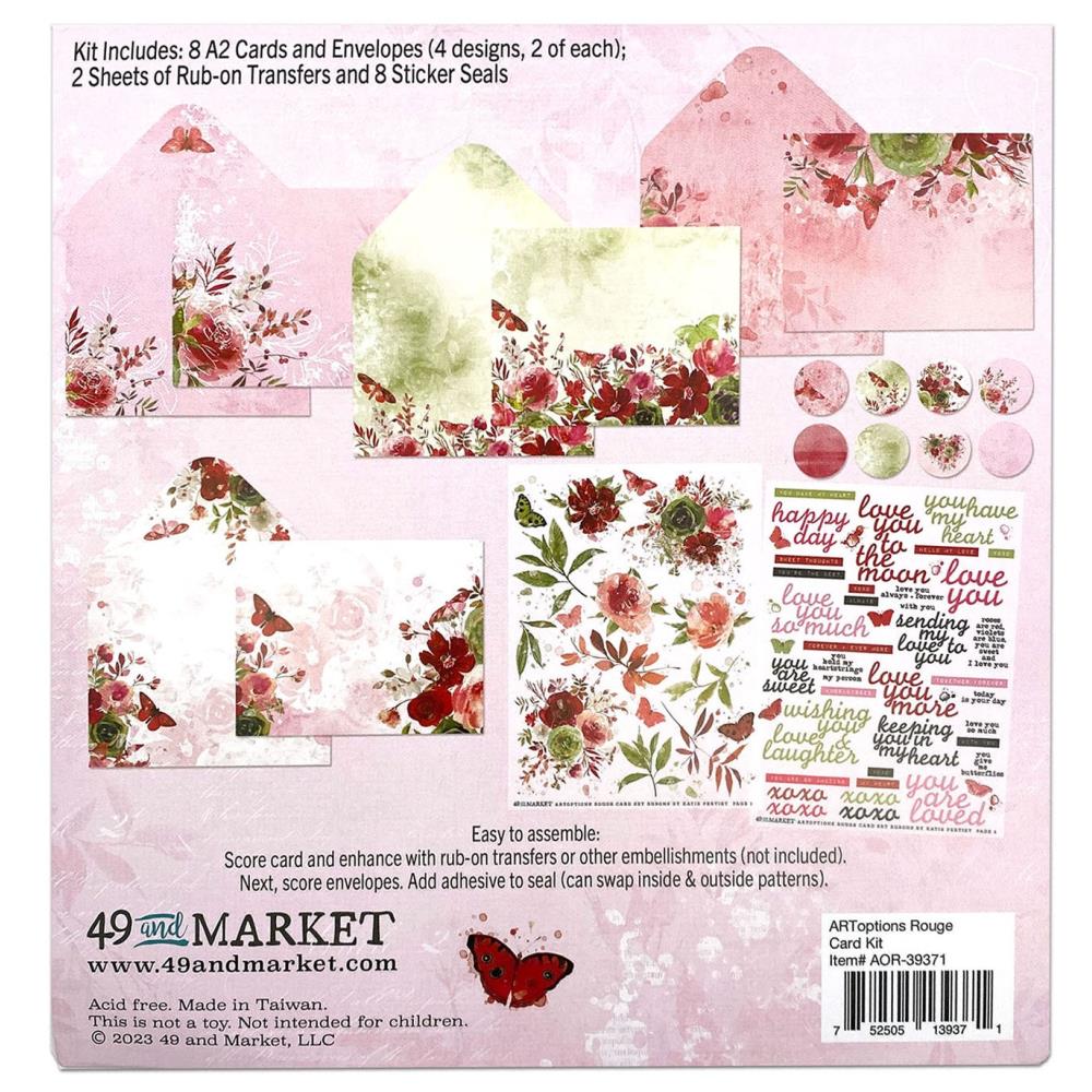 ARToptions Rouge Card Kit - 49 And Market - Cardmaking