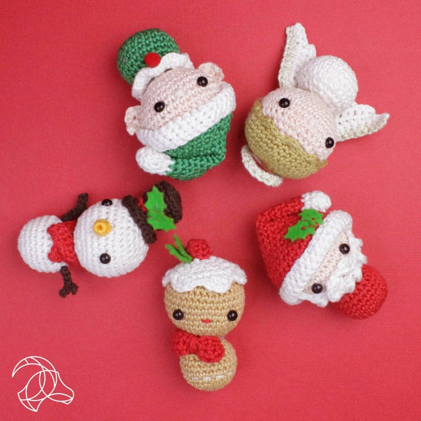 Mini Santa Claus - DIY Crochet Kit  - Hardicraft USA