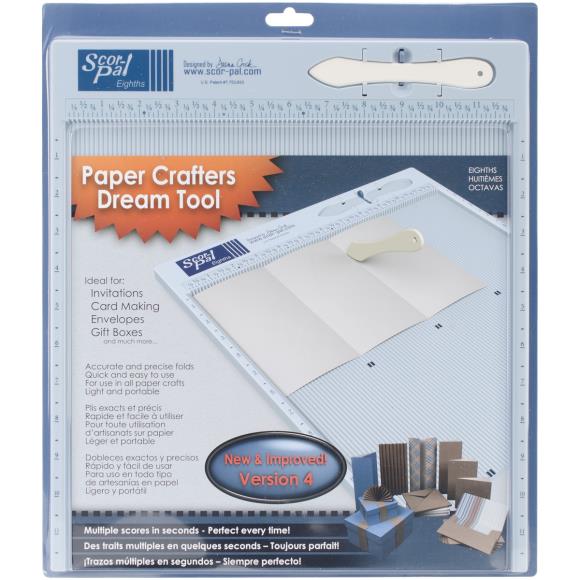 Scor-Pal Measuring and Scoring Board 12x12 Cardmaking Paper Crafting Tool