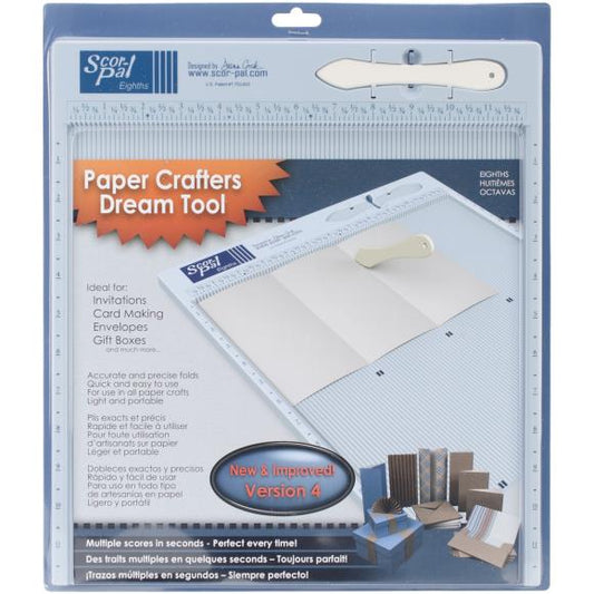 Scor-Pal Measuring and Scoring Board 12x12 Cardmaking Paper Crafting Tool