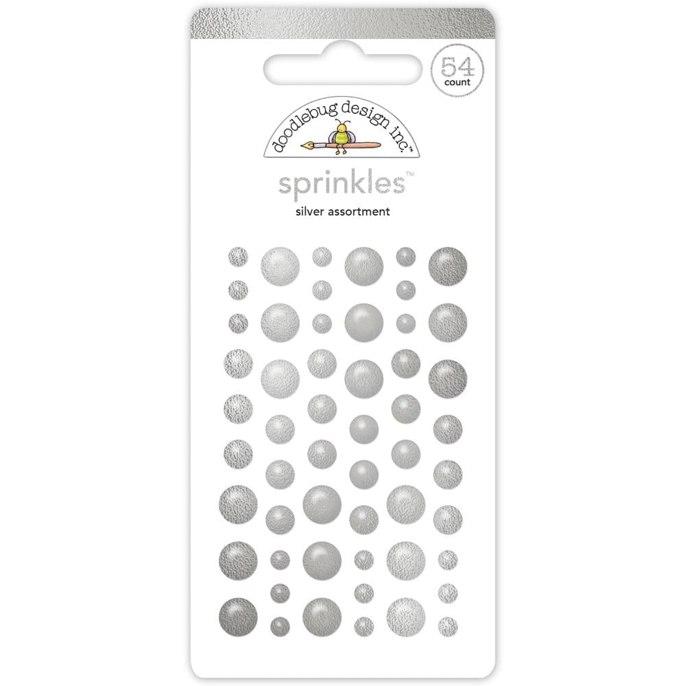 Silver Assortment Doodlebug Sprinkles Dots
