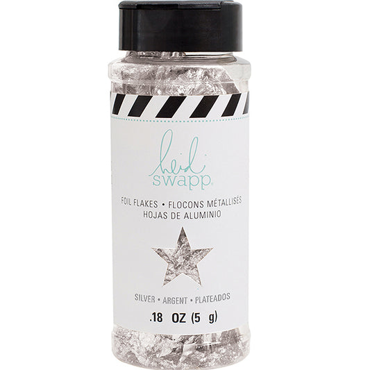Minc Foil Flakes- Silver - Heidi Swapp