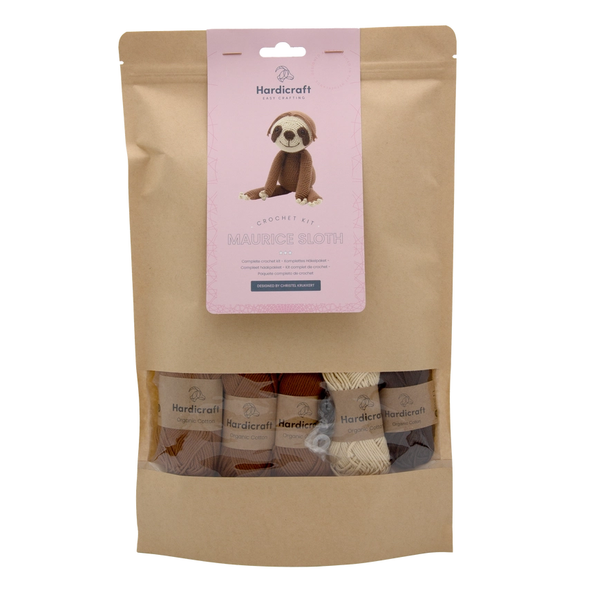 Maurice Sloth - DIY Crochet Kit  - Hardicraft USA