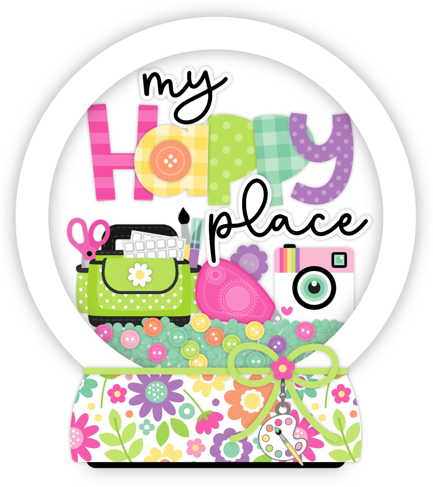 DIY Snow Globe Kit by Doodlebug Designs