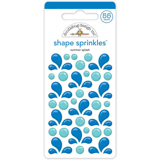 Doodlebug Sprinkles Adhesive Enamel Shapes
