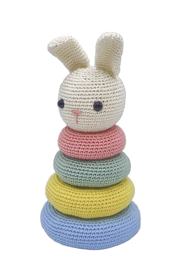 Stacking Bunny Crochet Kit DIY Handicraft USA