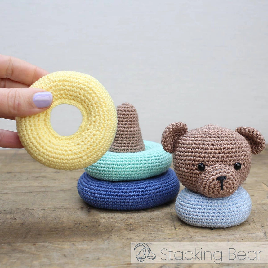 Stacking Bear - DIY Crochet Kit  - Hardicraft USA