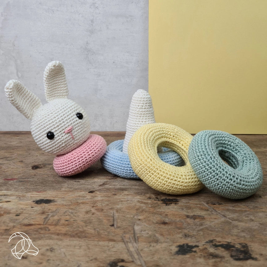Stacking Bunny - DIY Crochet Kit  - Hardicraft USA
