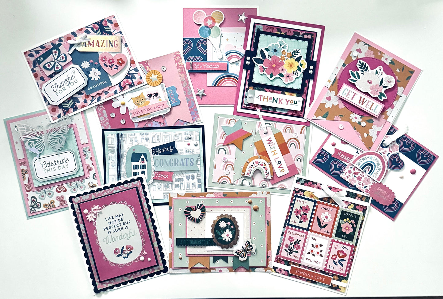 Stardust All Occasion Card Kit 12 Cards - Limited Edition Exclusive - Intermediate Level