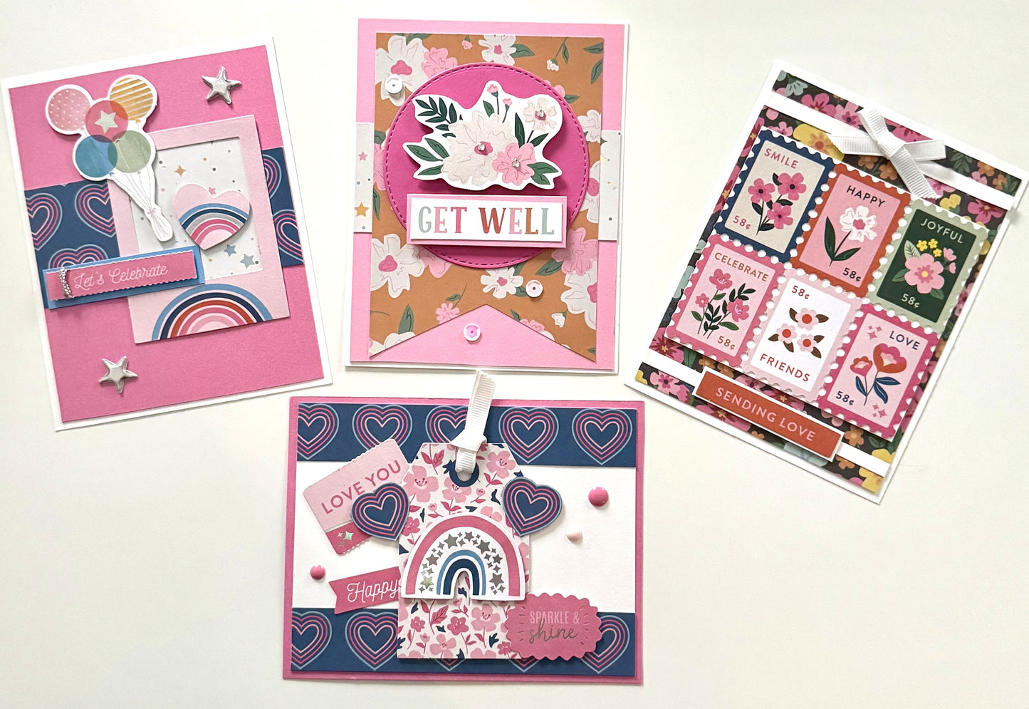 Stardust All Occasion Card Kit 12 Cards - Limited Edition Exclusive - Intermediate Level