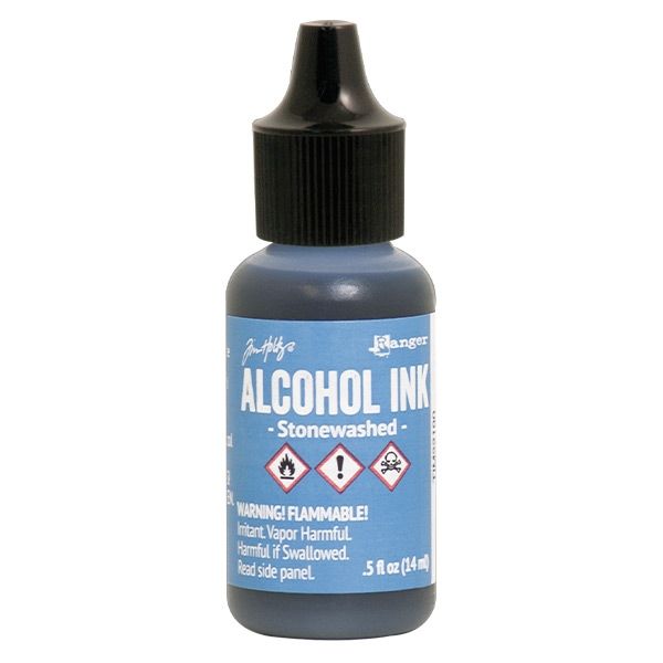 Tim Holtz Alcohol Ink .5 Ounce Stonewashed - Ranger