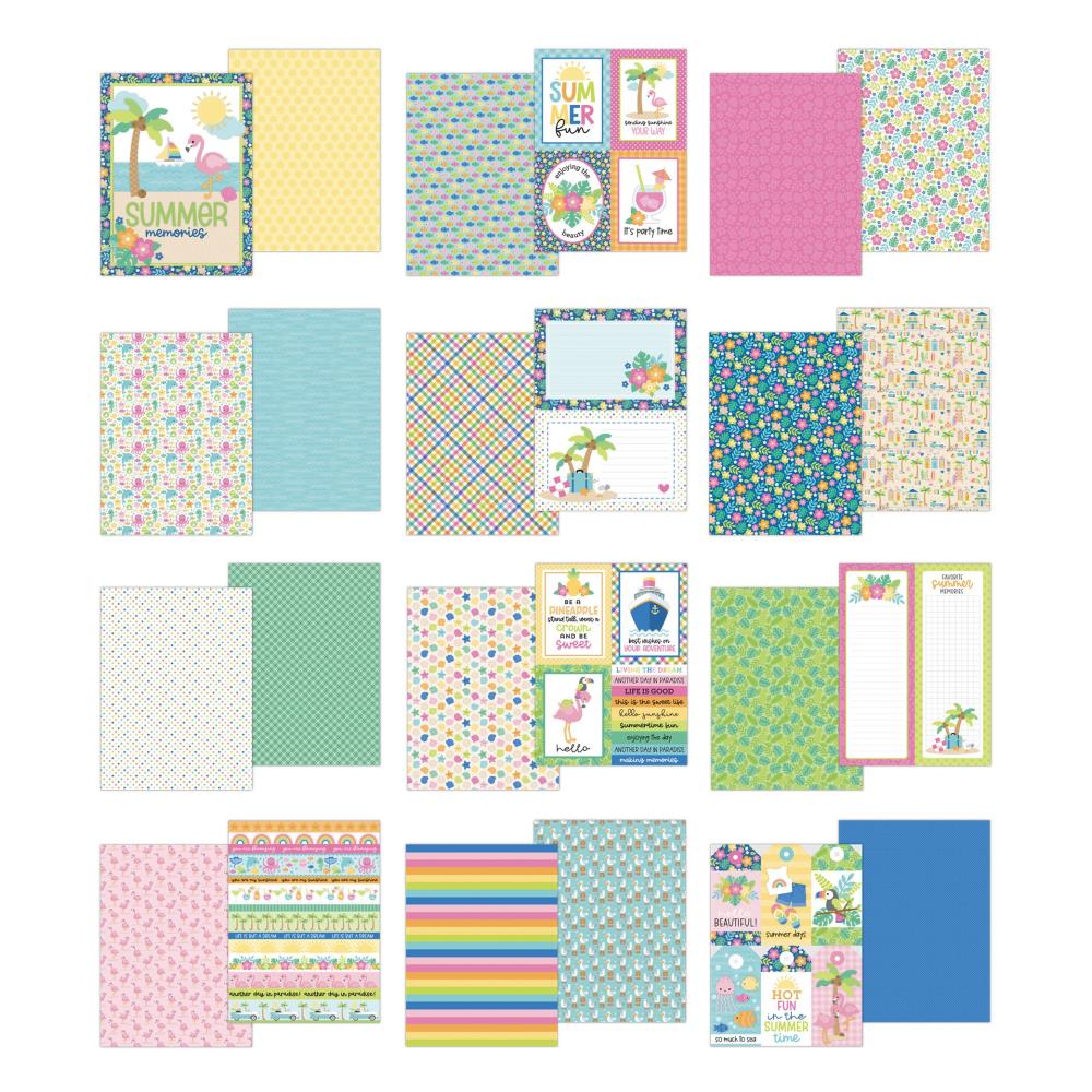 Dodlebug 6x8 Summer Fun Paper Pad