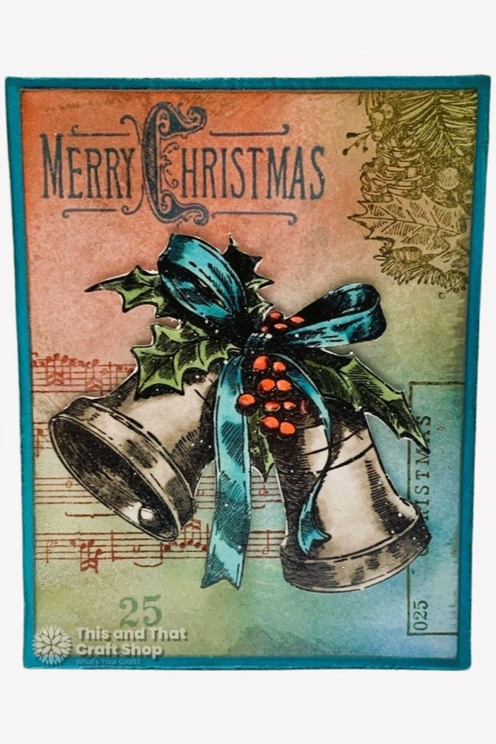 Tim Holtz Department Store Rubber Cling Stamp Set 7x8.5 Stampers Anonymous